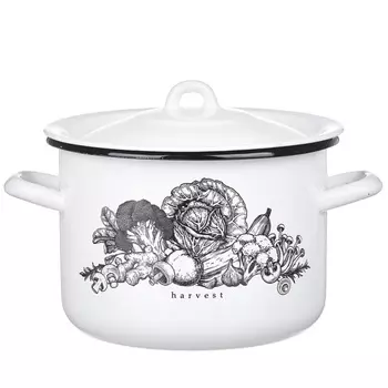 Кастрюля 4,5 л Лысьвенские эмали Harvest