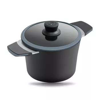 Кастрюля 4 л Gastrolux Squality серый