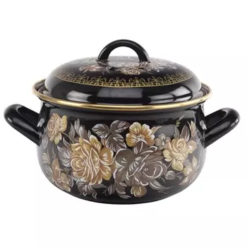 Кастрюля Anna Manelis Розали 2,1 л с металлической крышкой