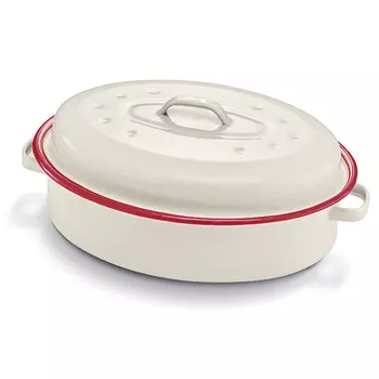 Кастрюля для запекания 34 см Beka Boheme Red