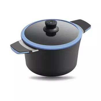 Кастрюля индукционная 2,5 л Gastrolux Squality синий