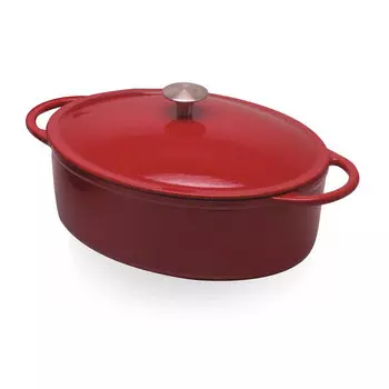 Кастрюля овальная чугунная 7 л Beka Arome