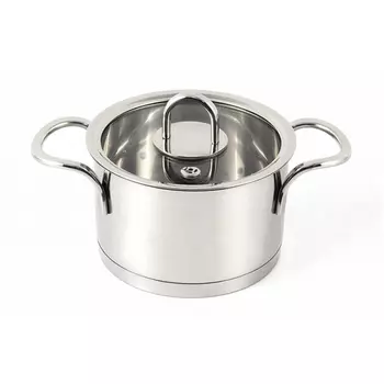 Кастрюля с крышкой 1,2 л TimA Fashion матовый