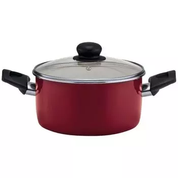 Кастрюля с крышкой 3 л Beka Boheme красный