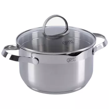 Кастрюля со стеклянной крышкой 3,4 л Gipfel Benita