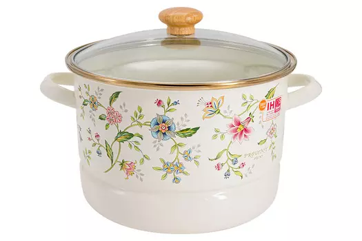 Кастрюля со вставкой-пароваркой 6,5 л Ejiry Прованс