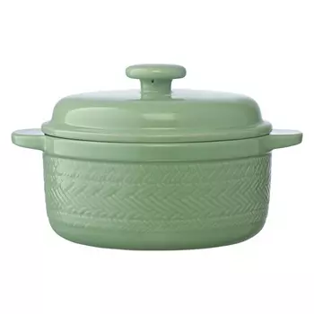 Кастрюля жаропрочная 1,9 л Liberty Jones Country Mill светло-зелёный