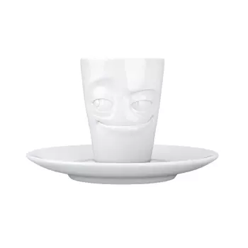 Кофейная чашка с блюдцем 80 мл Tassen Impish белый