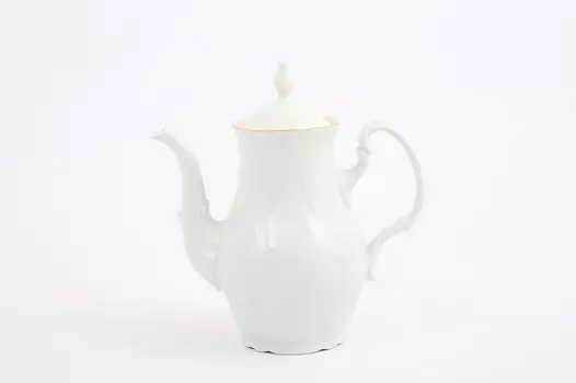 Кофейник 1200 мл Bernadotte Белый узор