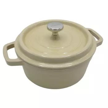 Кокот чугунный с крышкой 4,6 л Magia Gusto Cream