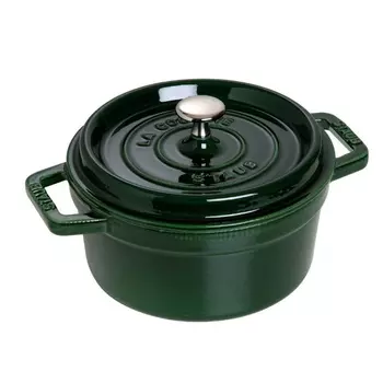 Кокот круглый 5,2 л Staub зелёный базилик