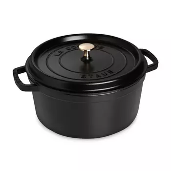 Кокот круглый 6,7 л Staub черный