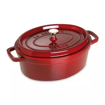 Кокот овальный 4.25 л Staub гранатовый