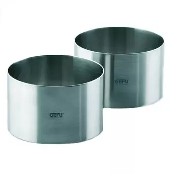 Кольцо десертное металлическое Gefu 2 шт.