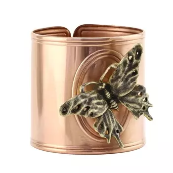 Кольцо для салфеток Кольчугинский мельхиор Бабочка