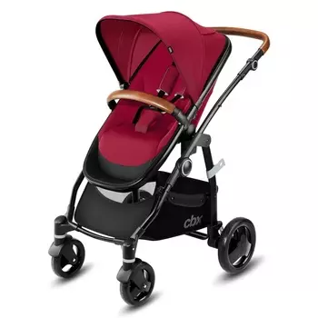 Коляска 2-в-1 Cbx Leotie Lux Crunchy Red