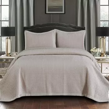 Комплект покрывало и наволочка 160 х 220 см Sofi de Marko Лоретта молоко