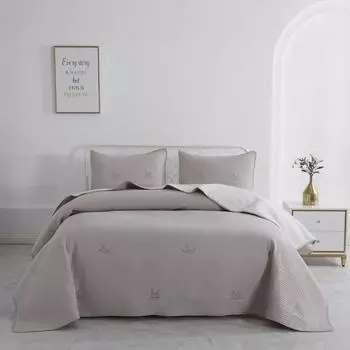 Комплект покрывало и наволочка 160 х 220 см Sofi de Marko Жаклин мокко