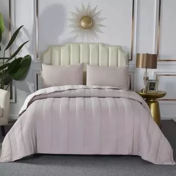 Комплект покрывало и наволочки 160 x 220 см Sofi de Marko Саломея мокко