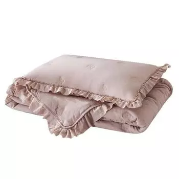 Комплект покрывало и наволочки 220 х 240 см Sofi de Marko Ребека пепельная роза
