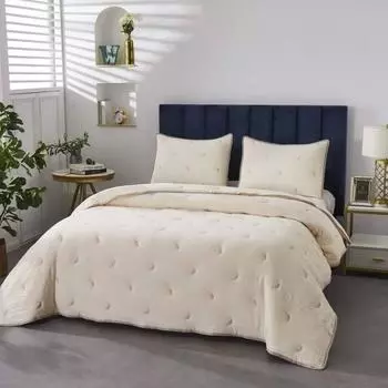 Комплект покрывало и наволочки 230 х 250 см Sofi de Marko Эрика крем