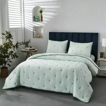 Комплект покрывало и наволочки 230 х 250 см Sofi de Marko Эрика ментол