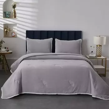 Комплект покрывало и наволочки 230 х 250 см Sofi de Marko Наоми лиловый