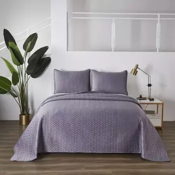 Комплект покрывало и наволочки 230 х 250 см Sofi de Marko Саванна стоун