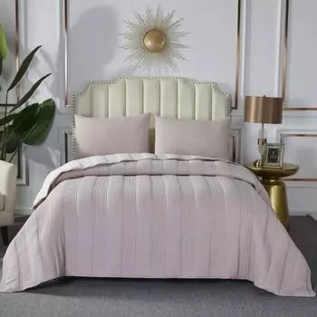 Комплект покрывало и наволочки 230 x 250 см Sofi de Marko Саломея мокко