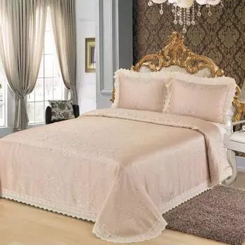 Комплект покрывало и наволочки 240 х 260 см Sofi de Marko Франческа розовый