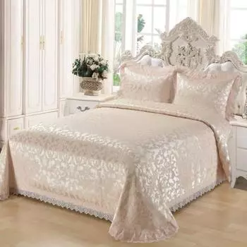 Комплект покрывало и наволочки 240 х 260 см Sofi de Marko Клеопатра розовый