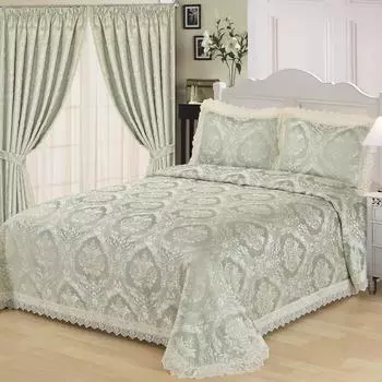 Комплект покрывало и наволочки 240 х 260 см Sofi de Marko Лолита изумруд