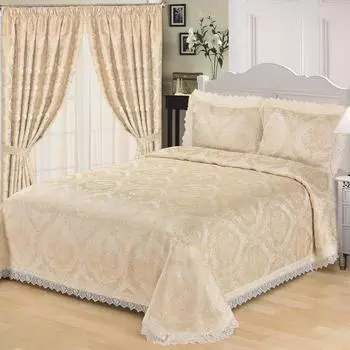 Комплект покрывало и наволочки 240 х 260 см Sofi de Marko Лолита молоко