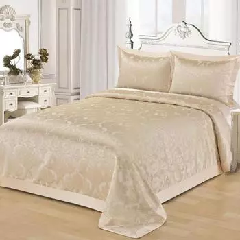 Комплект покрывало и наволочки 240 х 260 см Sofi de Marko Мурена молоко