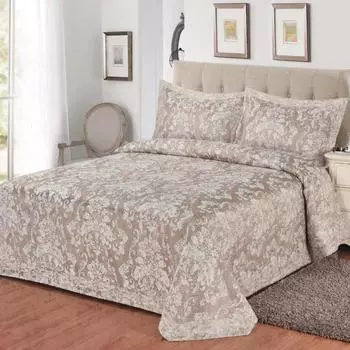 Комплект покрывало и наволочки 240 x 260 см Sofi de Marko Ивина кофе