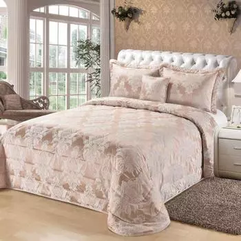 Комплект покрывало и наволочки 240 x 260 см Sofi de Marko Эльза розовый