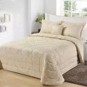 Комплект покрывало и наволочки 240 x 260 см Sofi de Marko Ламина крем