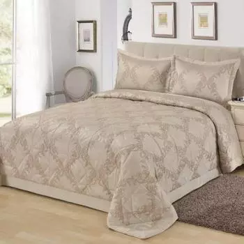 Комплект покрывало и наволочки 240 x 260 см Sofi de Marko Ниалана капучино