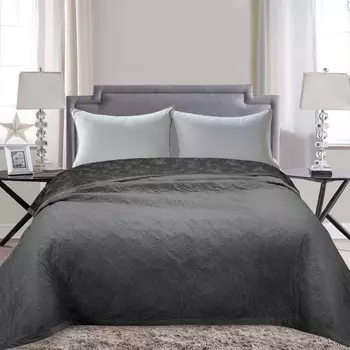 Комплект покрывало и наволочки Sofi de Marko Афина зелёный