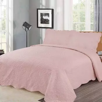 Комплект покрывало и наволочки Sofi de Marko Барбара розовый