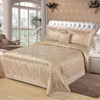 Комплект покрывало и наволочки Sofi de Marko Иветта кофе