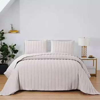 Комплект покрывало и наволочки Sofi de Marko Микаэль лиловый