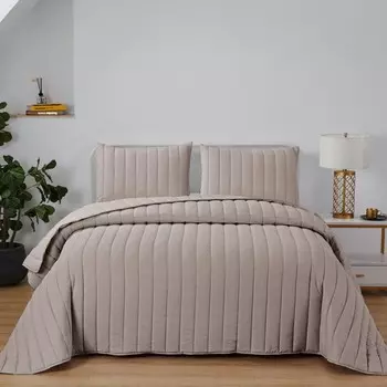 Комплект покрывало и наволочки Sofi de Marko Микаэль мокко