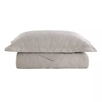 Комплект покрывало и наволочки Sofi de Marko Мистерио бежевый