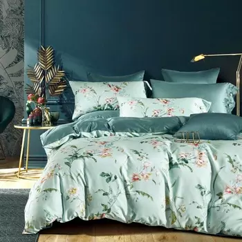 Комплект постельного белья евро Melograno Giardino Satin