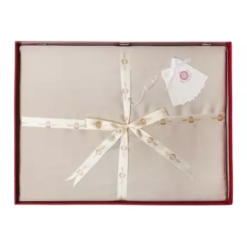 Комплект постельного белья евро Melograno Sabbia Solo Tencel