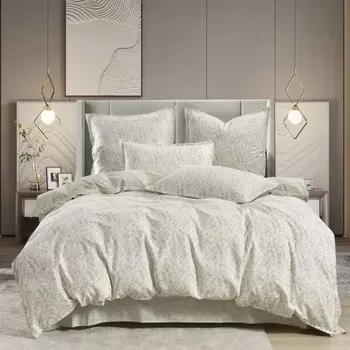 Комплект постельного белья евро Sofi de Marko Мармарис серый