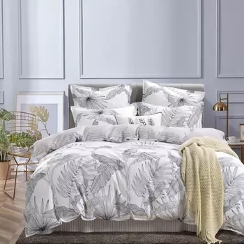 Комплект постельного белья евро Sofi de Marko Агнес серый