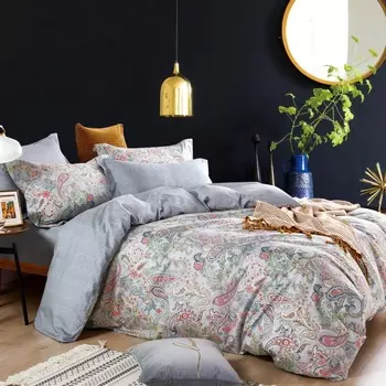 Комплект постельного белья полутораспальный Melograno Paisley Blue