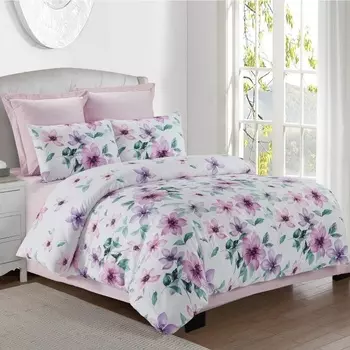 Комплект постельного белья семейный Sofi de marko Гингема